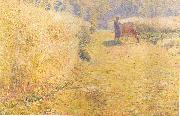 Emile Claus Summer oil painting